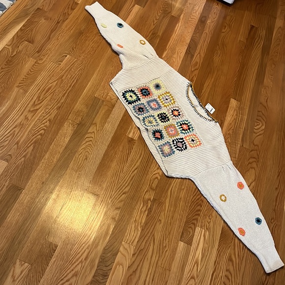 Free People Dahlia Crochet Pullover Size Medium NWT - Picture 8 of 17